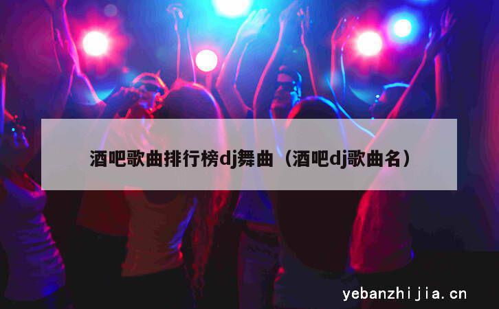 酒吧歌曲排行榜dj舞曲（酒吧dj歌曲名）